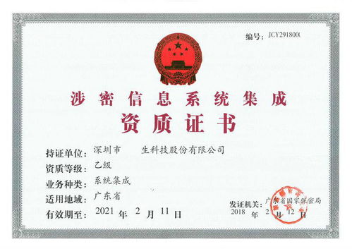 涉密信息系统集成资质 企业拓展安全市场的“金钥匙”与核心竞争力